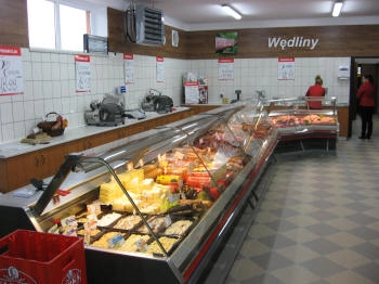šaldymo vitrina su dinaminiu šaldymu