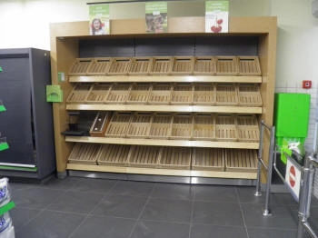 parduotuvės lentyna sveikatai ir grožiui