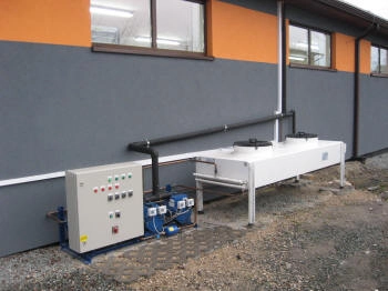 šaldymo sistema su energijos taupymu