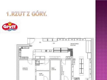 maisto parduotuvės dizaino projektas su zonimu