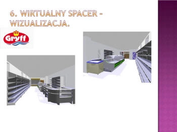 apšvietimo projektas prekybos salei